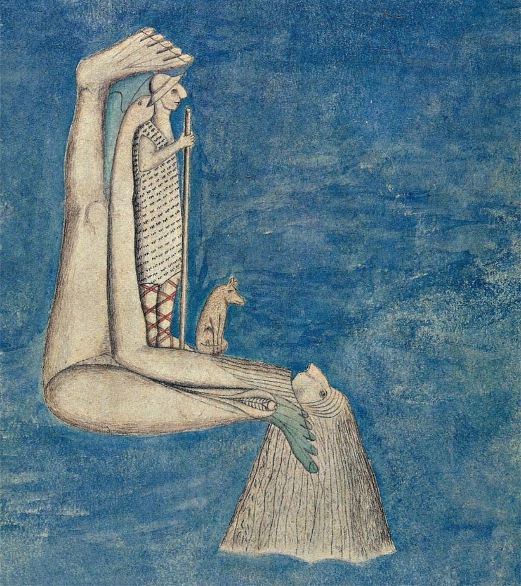 August Natterer, The Shepherd of Dreams, ca. 1919.